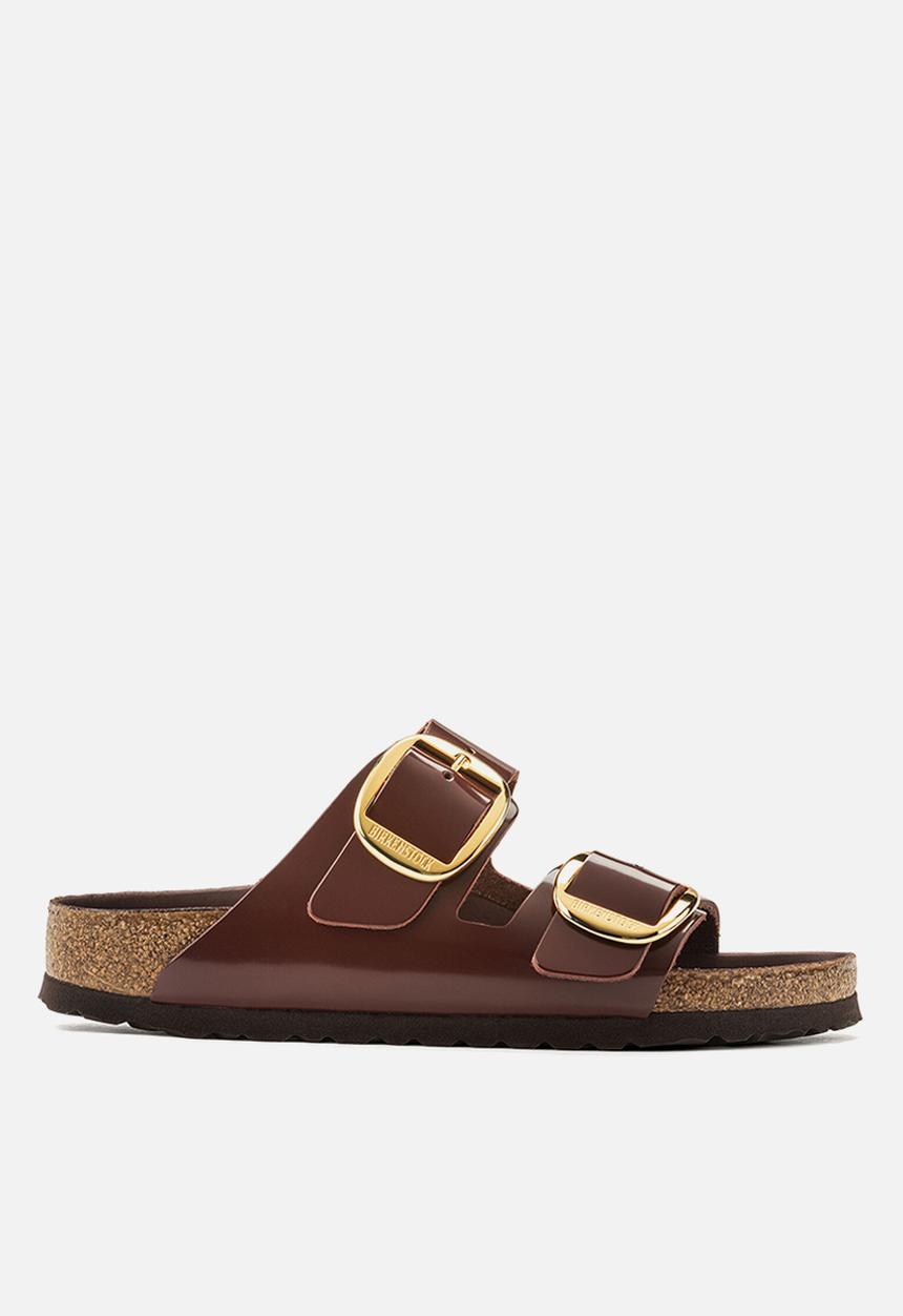 Birkenstock - Arizona bb high shine natural leather regular - chocolate