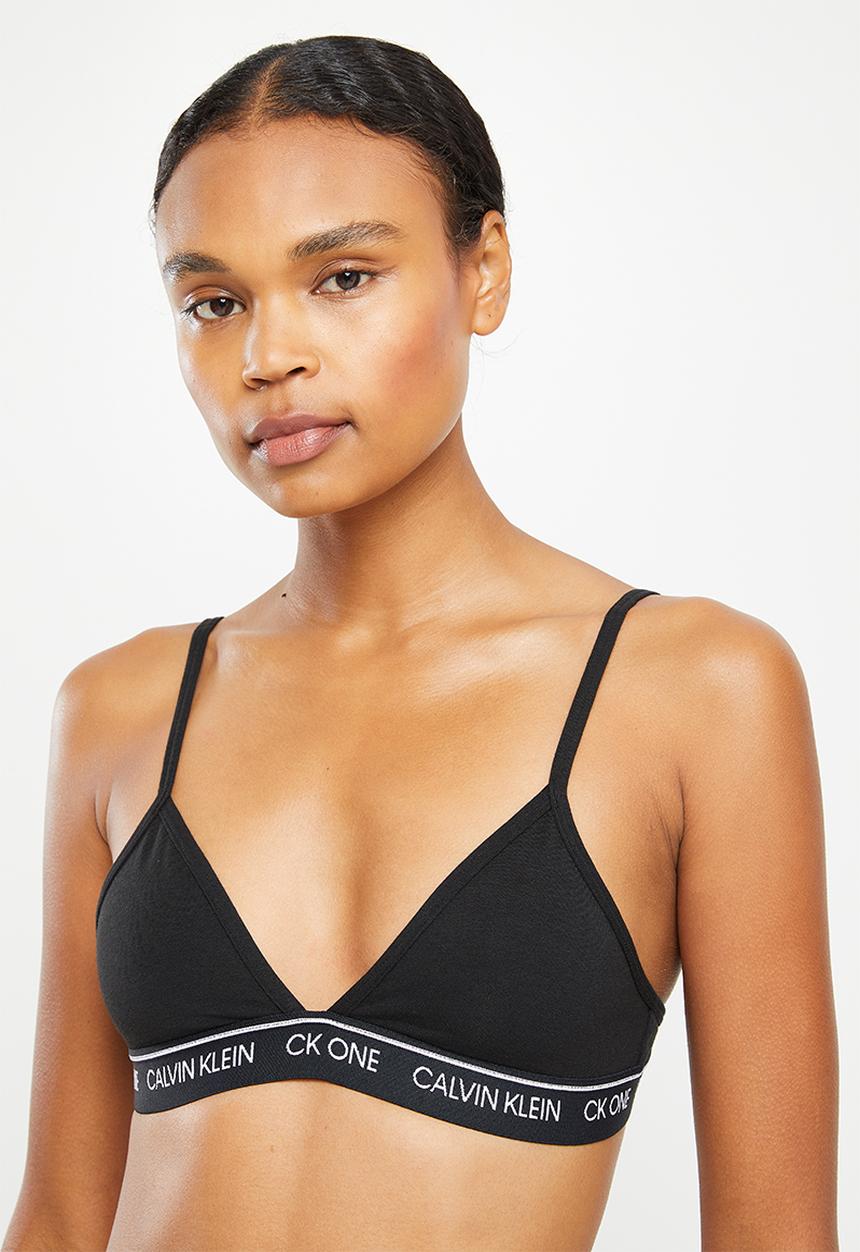 Calvin Klein - Ck unlined triangle - black