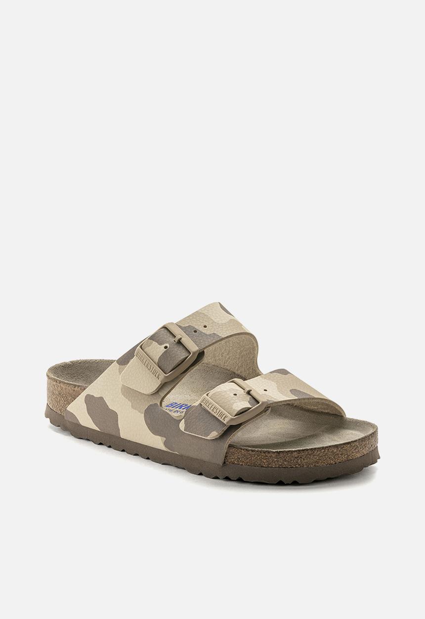 Birkenstock - Arizona sfb camo birko-flor regular - gray taupe camo