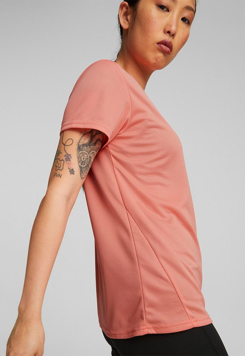 PUMA - Run favorite short sleeve tee - carnation pink