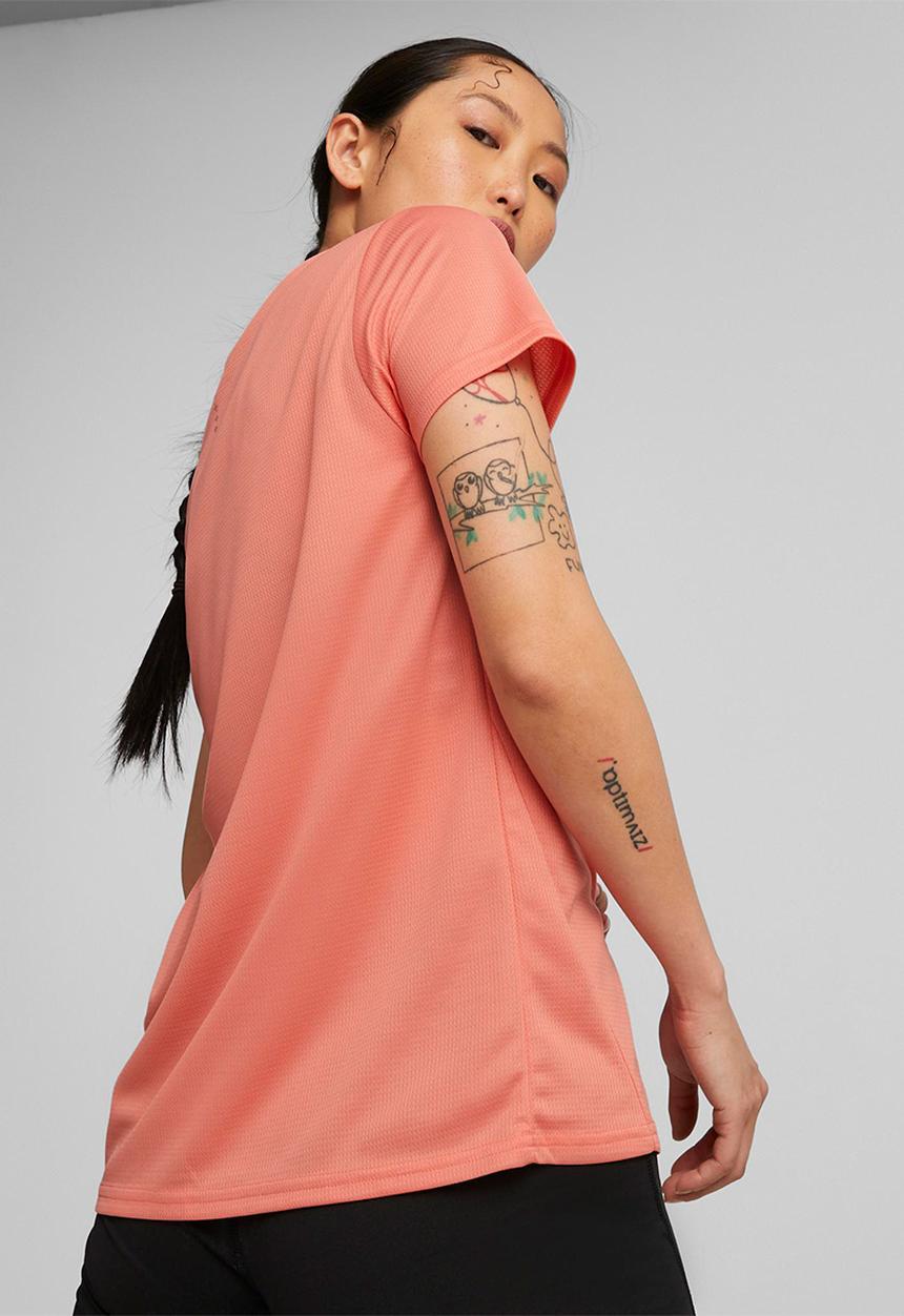 PUMA - Run favorite short sleeve tee - carnation pink