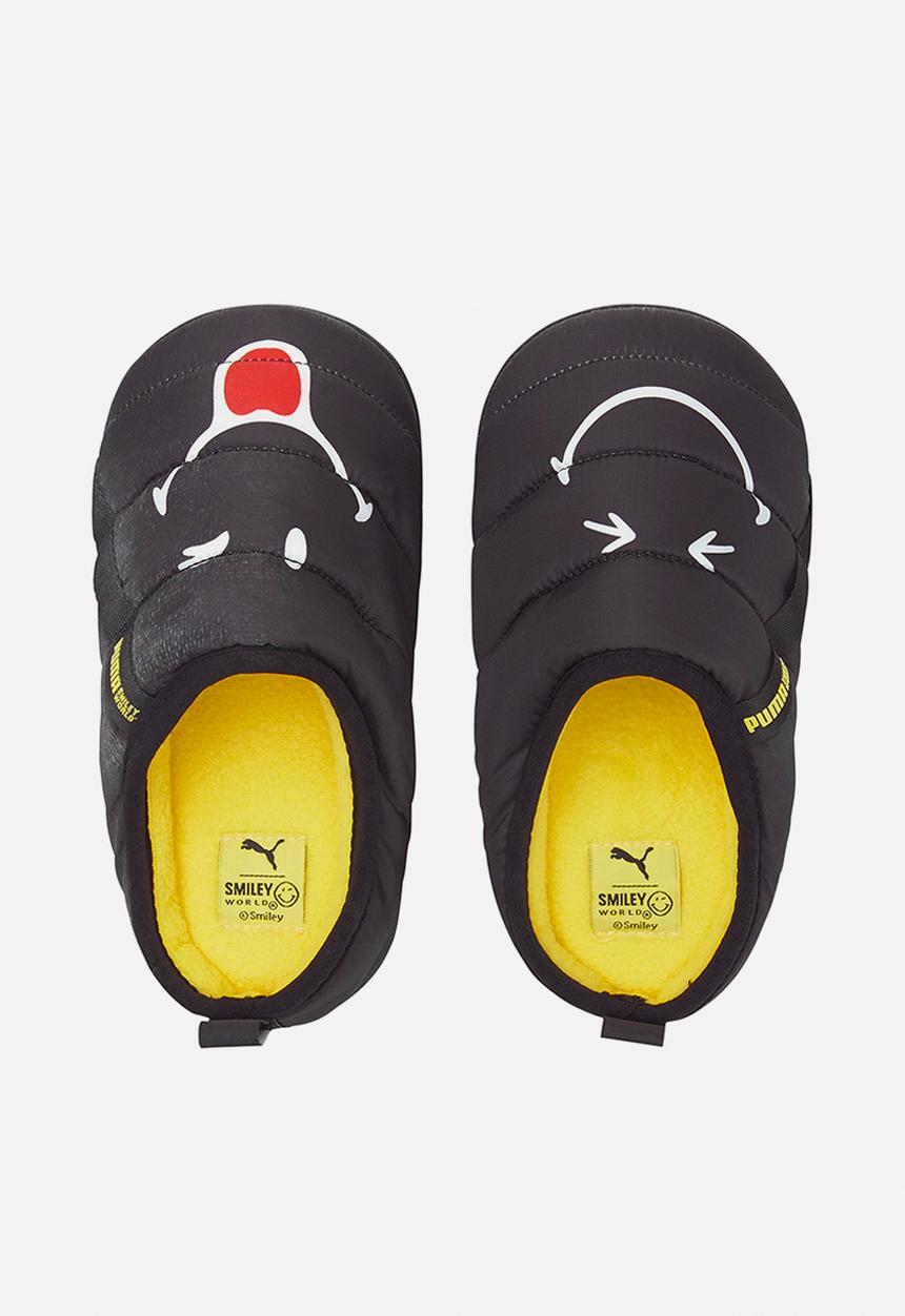 PUMA - Puma scuff smileyworld ps - puma black-vibrant yellow