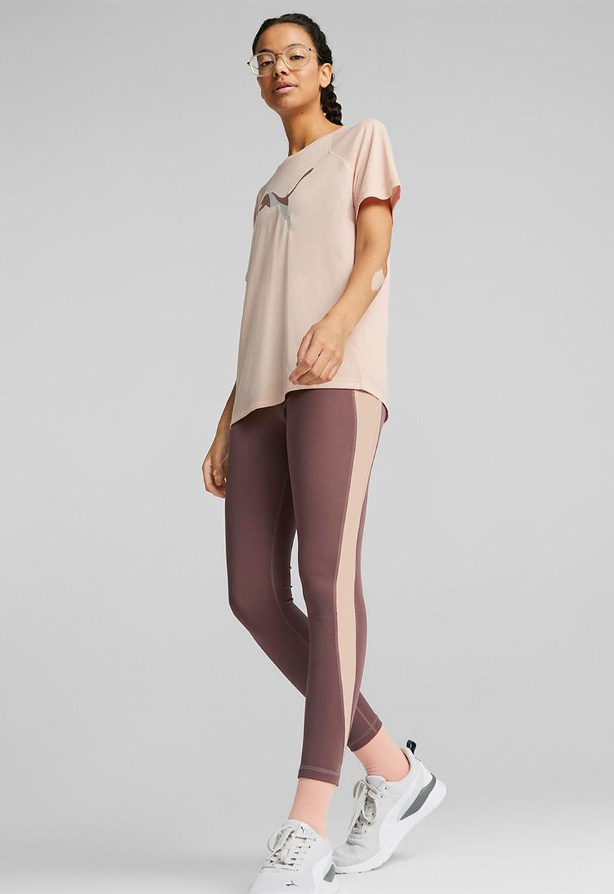 PUMA - Evostripe tee - rose quartz