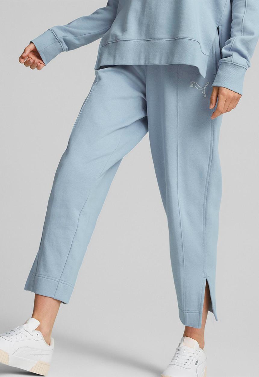 PUMA - Her high-waist pants tr - blue wash