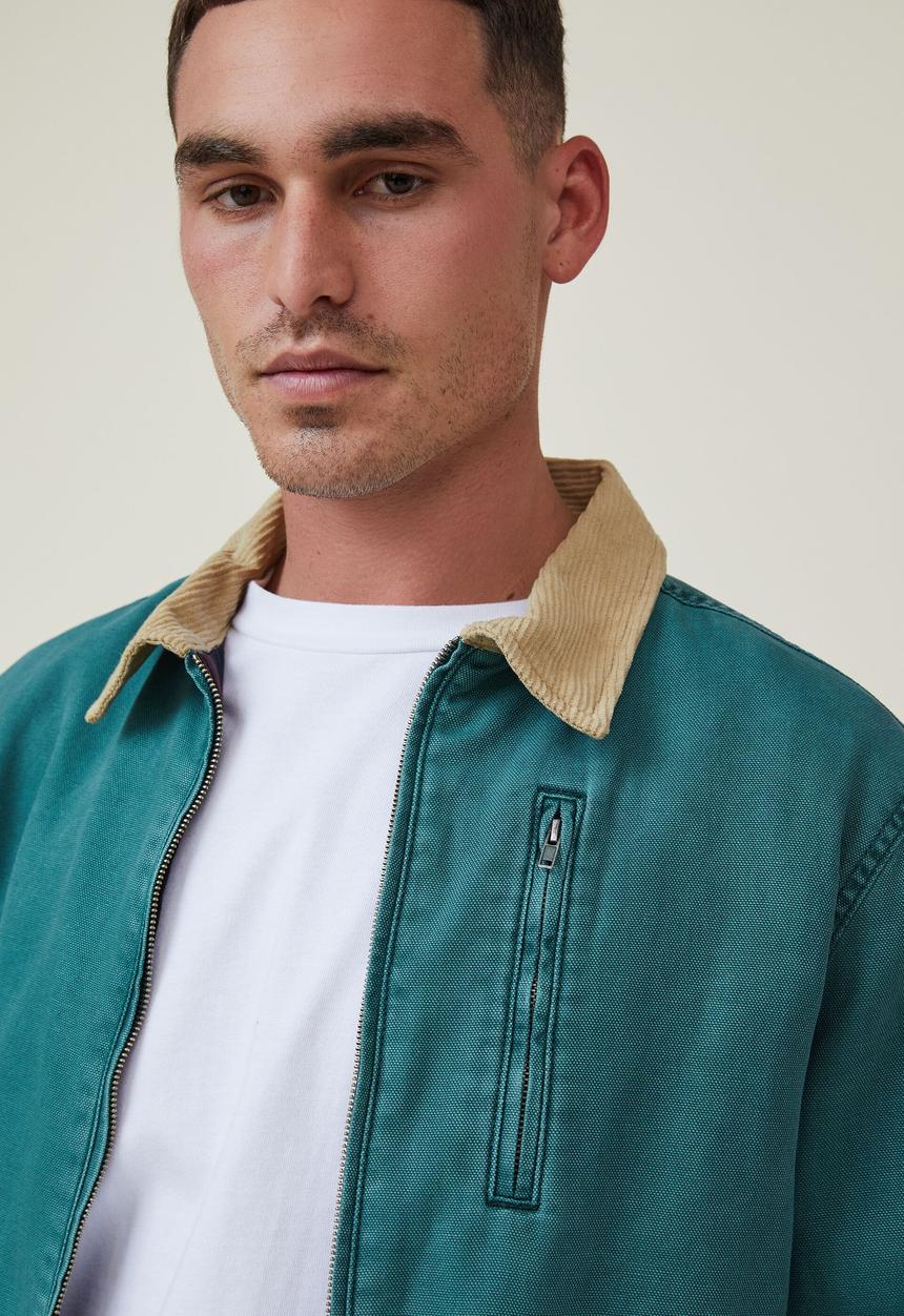 Cotton On - Carpenter jacket - forest green