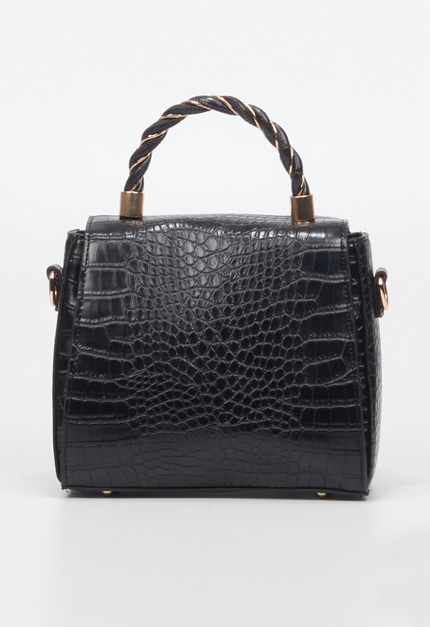 Miss Black - Quinn top handle bag - black