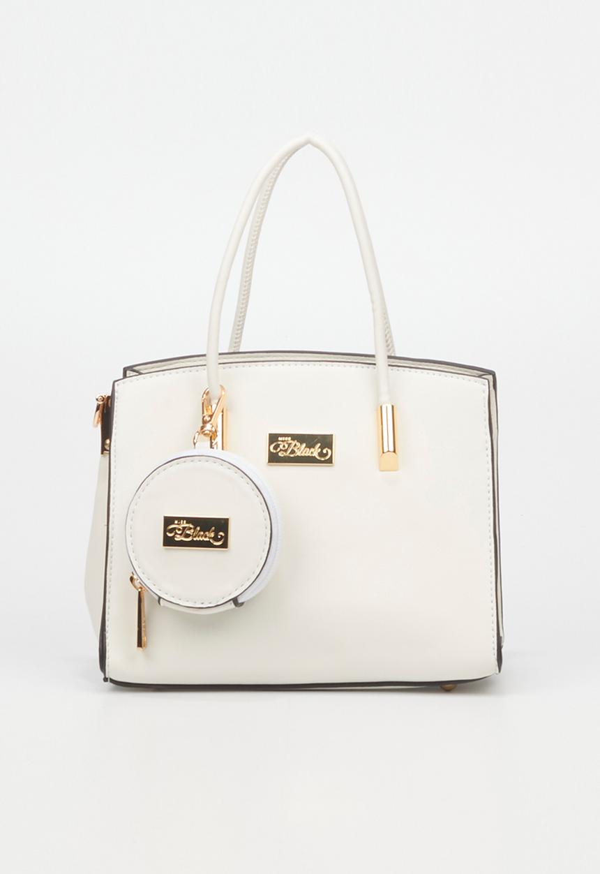 Miss Black - Scarlett bag - white