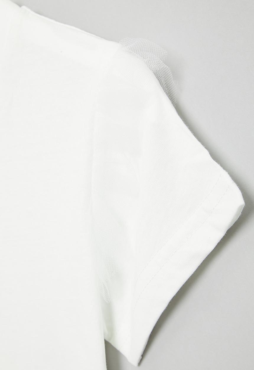 Pop Candy - Girls short sleeve tee - white