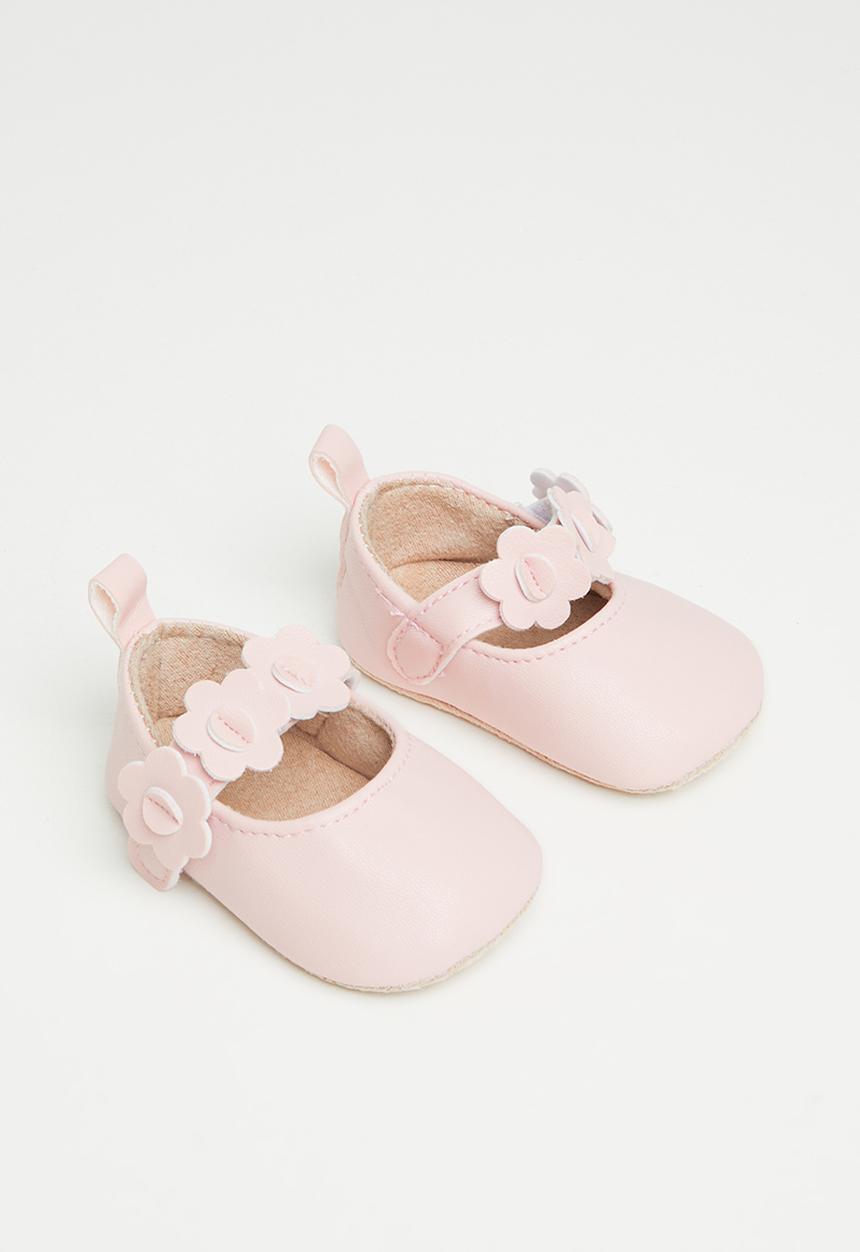 Pop Candy - Baby pump with flower - pink