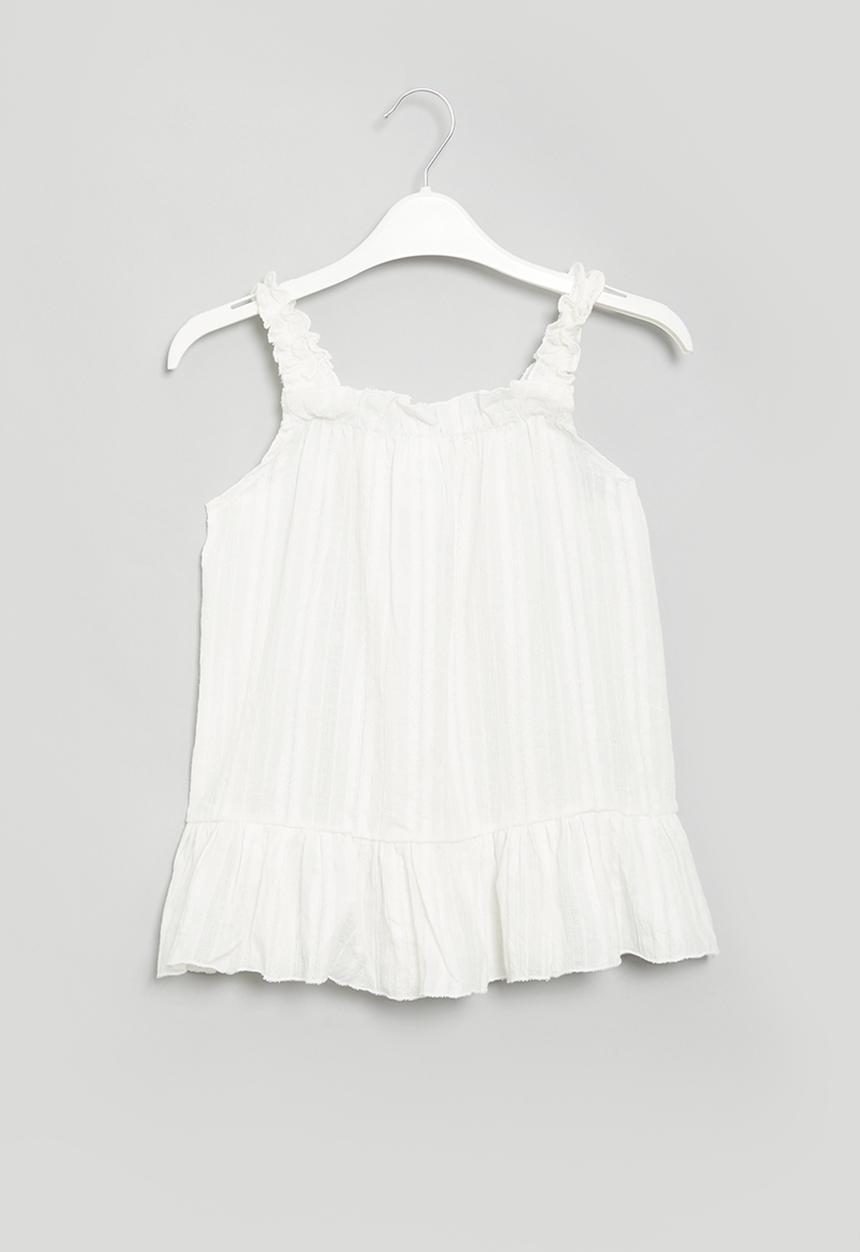 Pop Candy - Girls dress - white