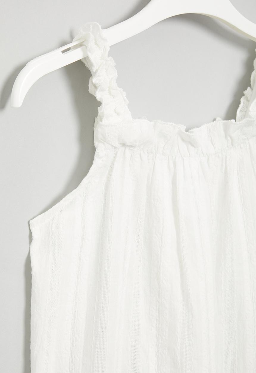 Pop Candy - Girls dress - white