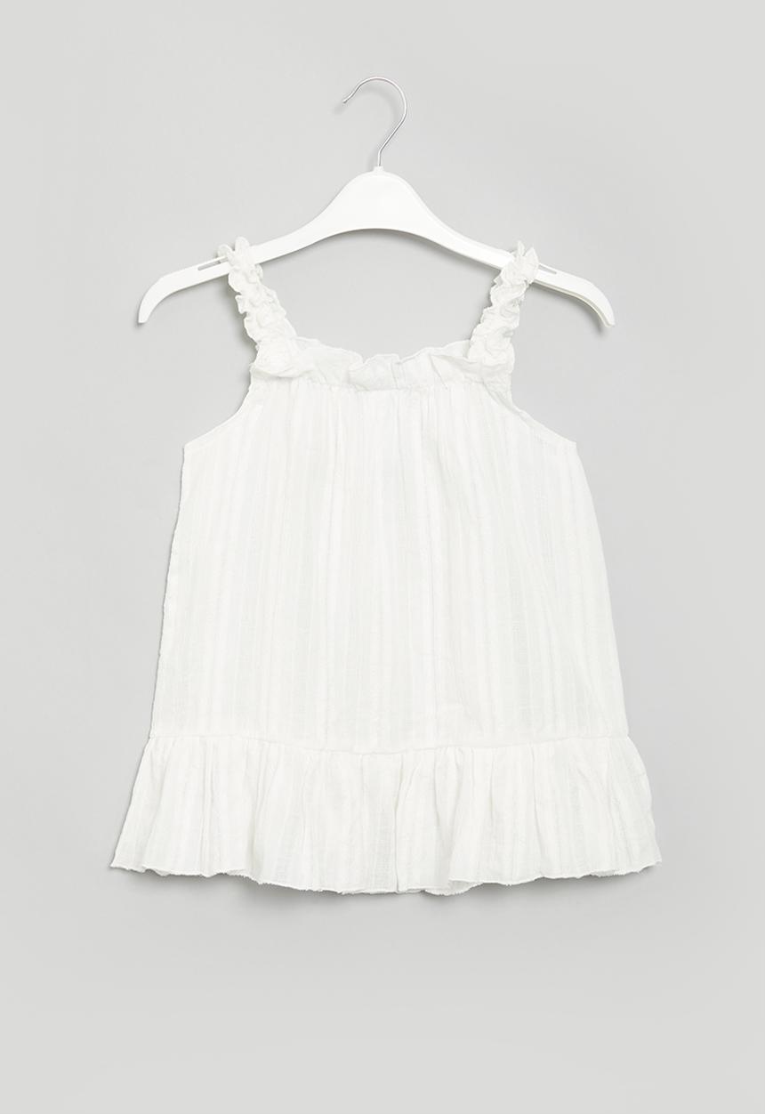 Pop Candy - Girls dress - white