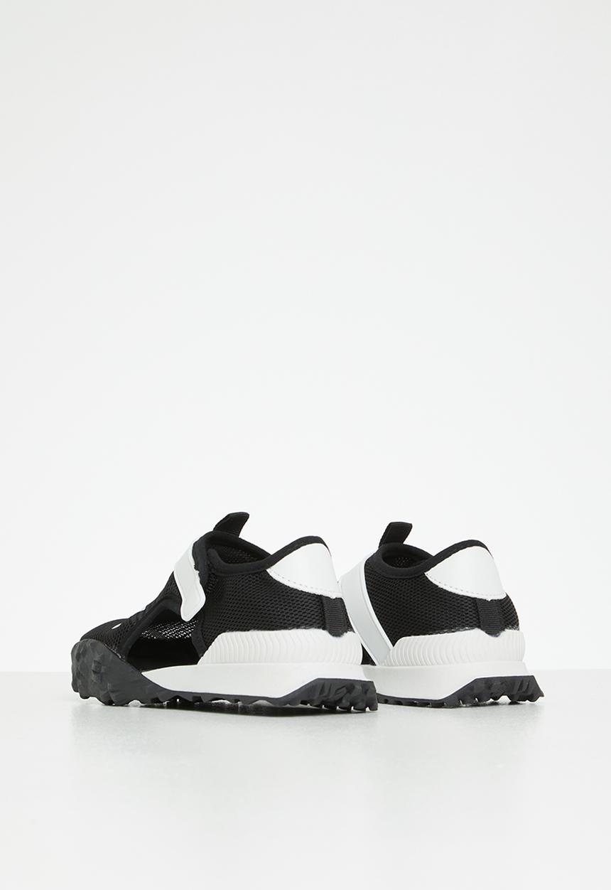 Pop Candy - Open velcro strap sneaker - black