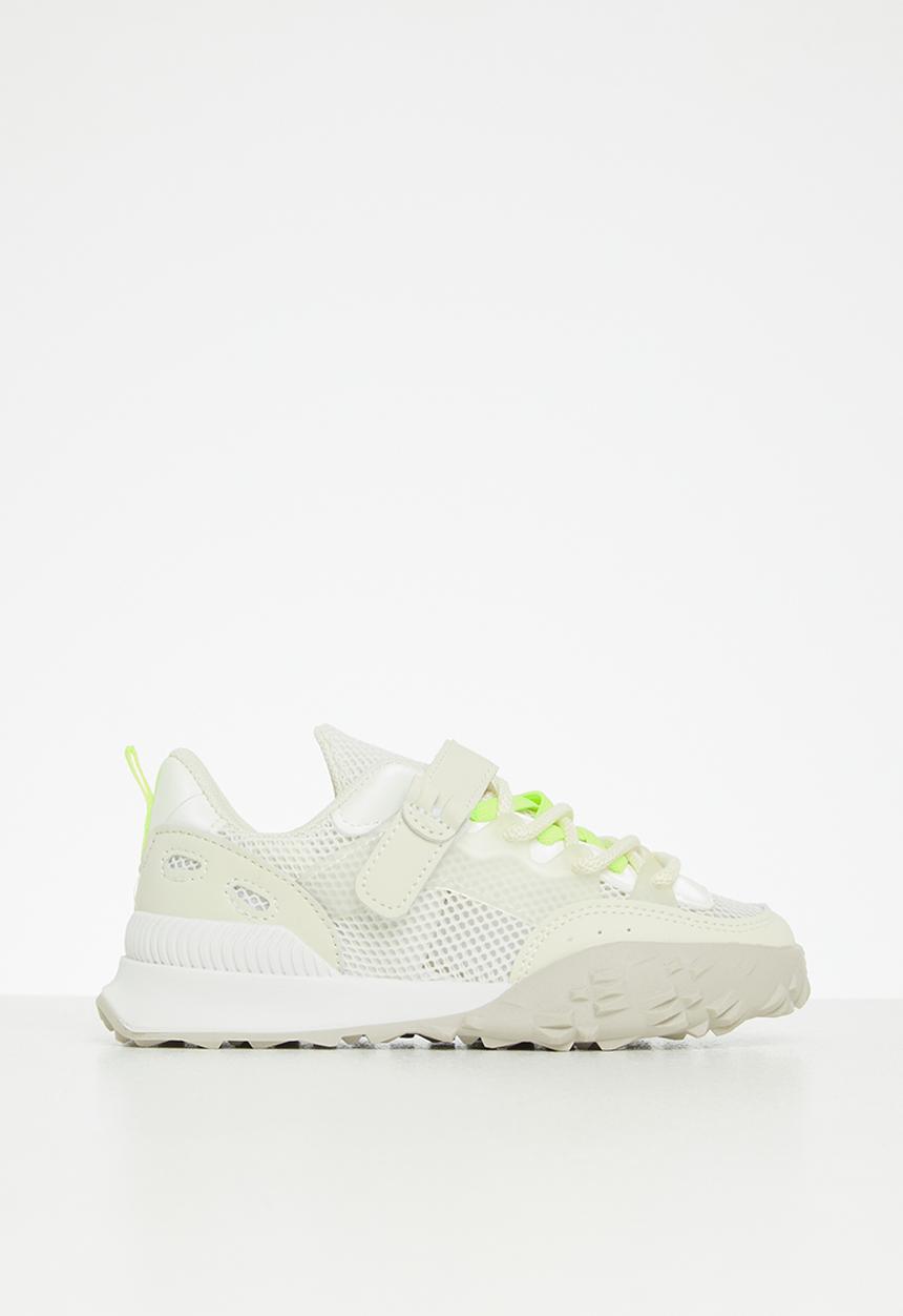 Pop Candy - Sneaker with mesh detail - white