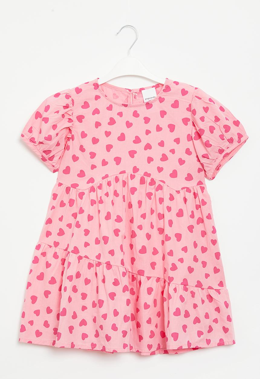 Pop Candy - Dress with hearts - pink