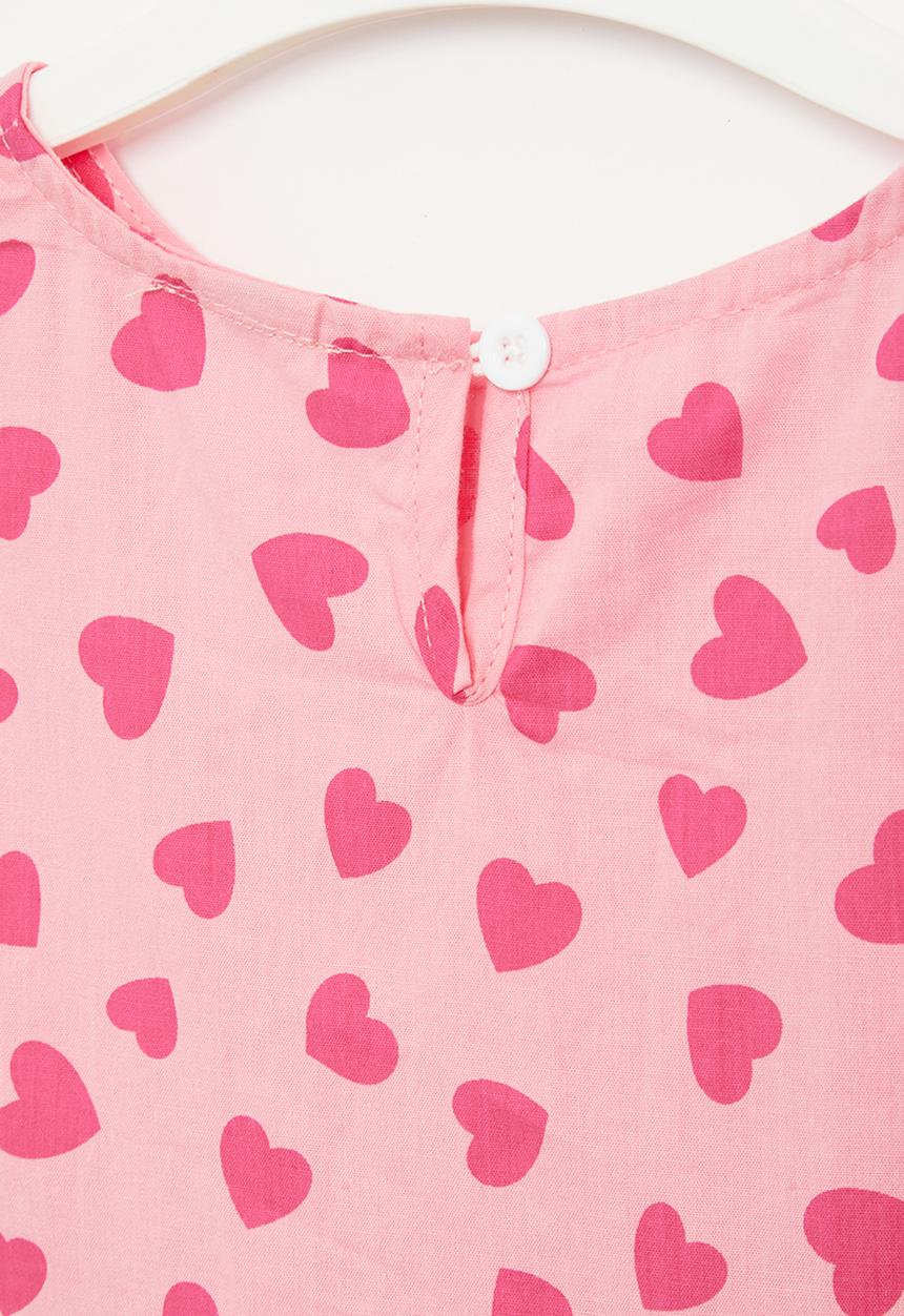 Pop Candy - Dress with hearts - pink