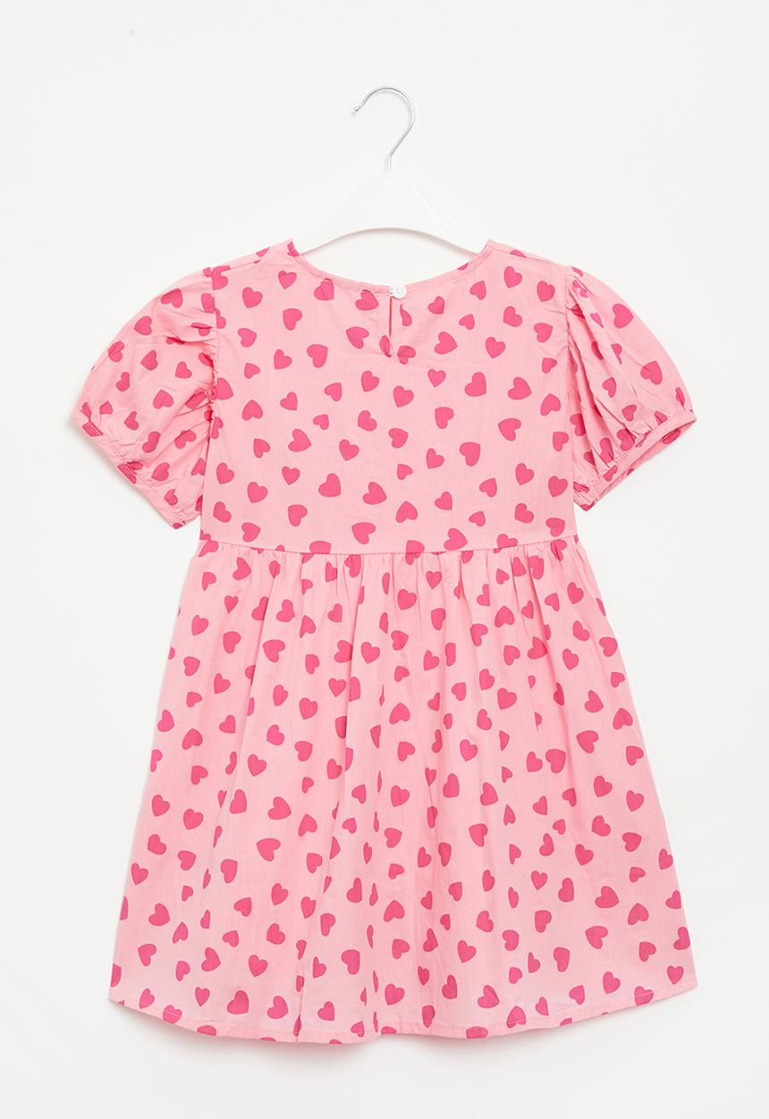Pop Candy - Dress with hearts - pink