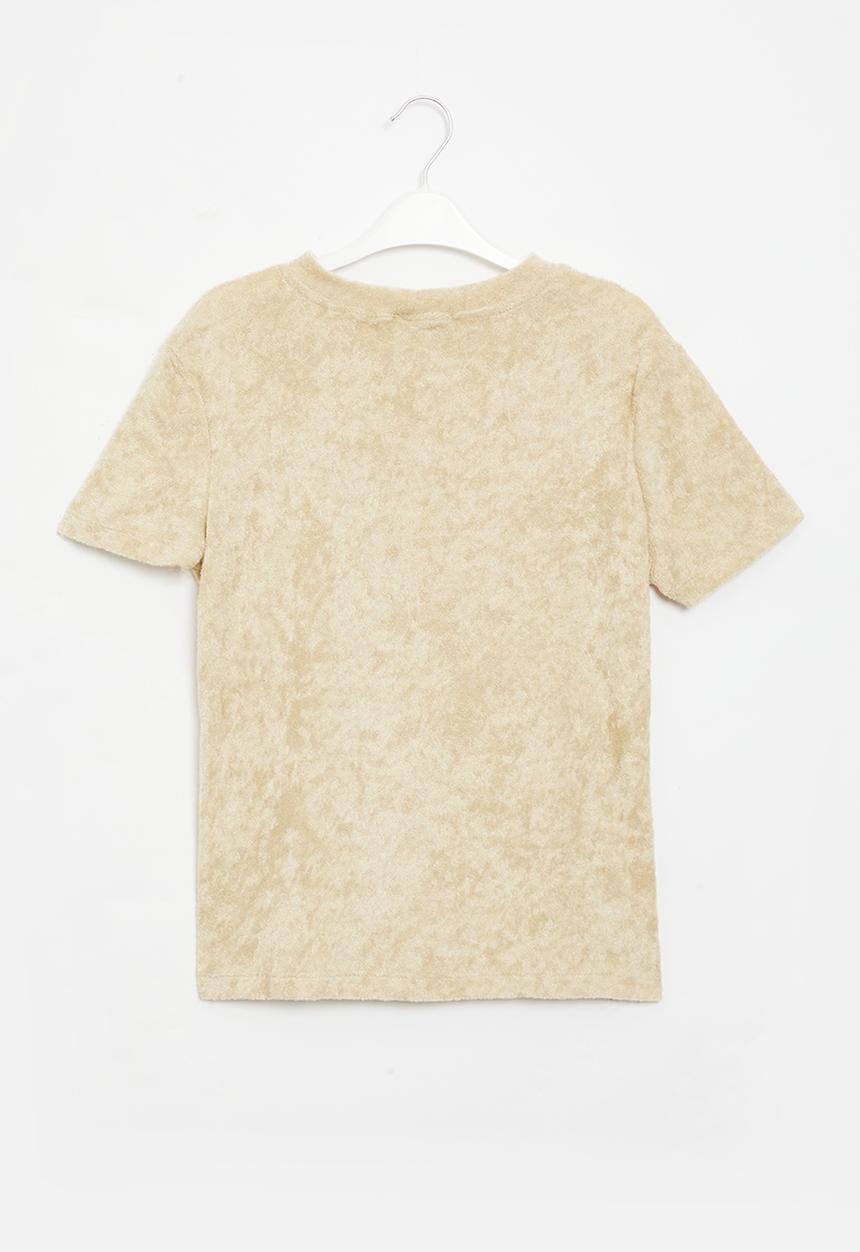 Superbalist - Terry fleece tee - fawn