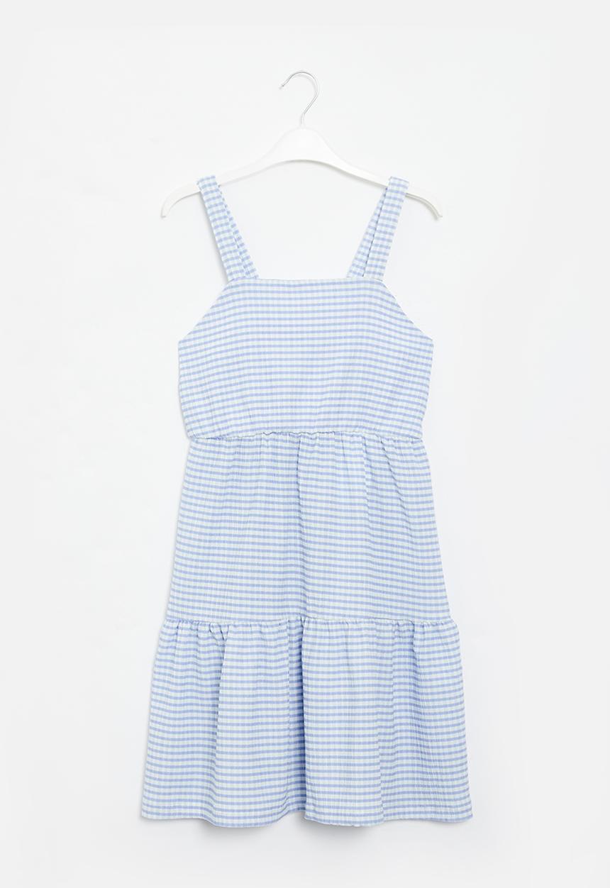 Superbalist - Textured dress with back detail - serenity