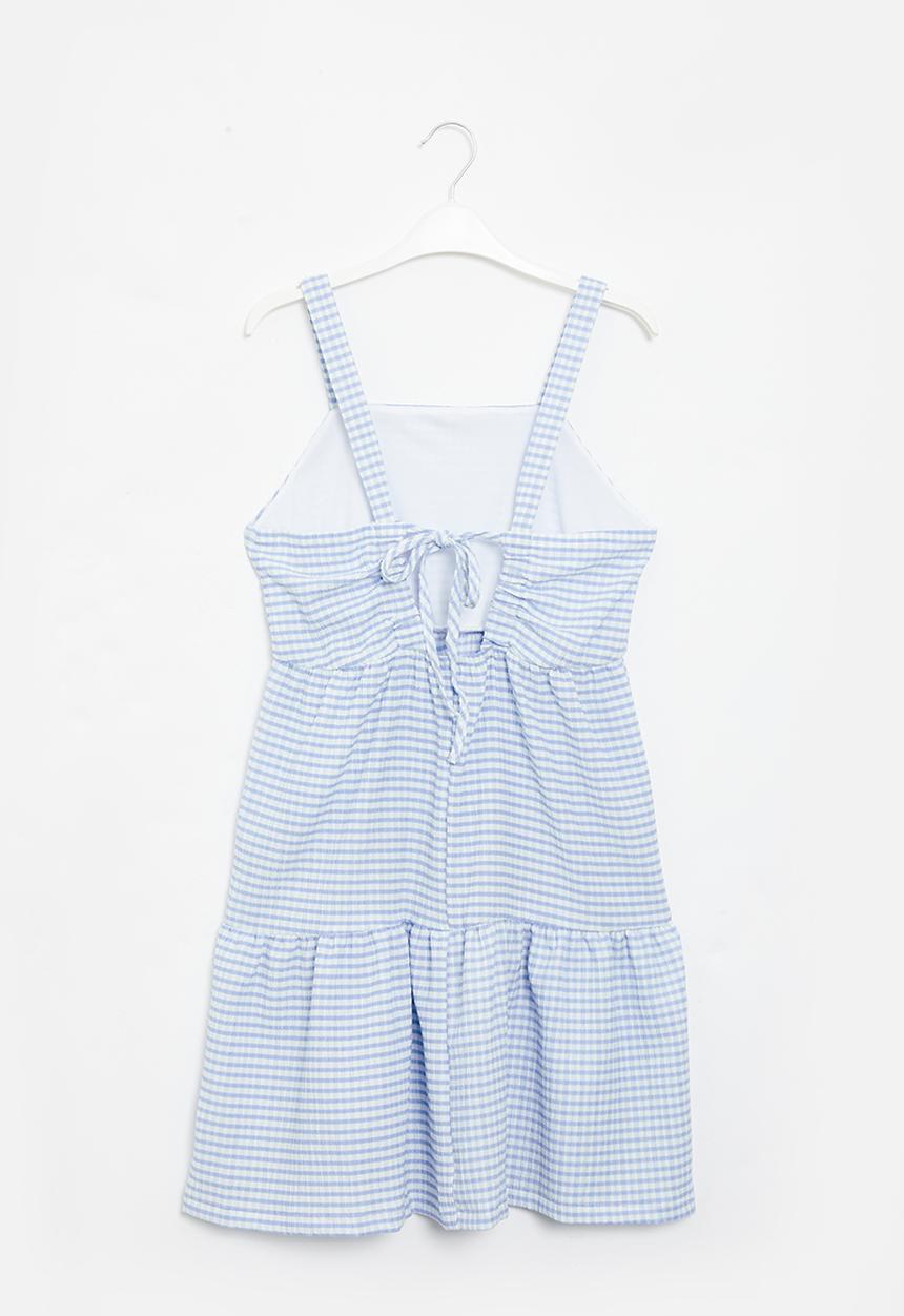 Superbalist - Textured dress with back detail - serenity