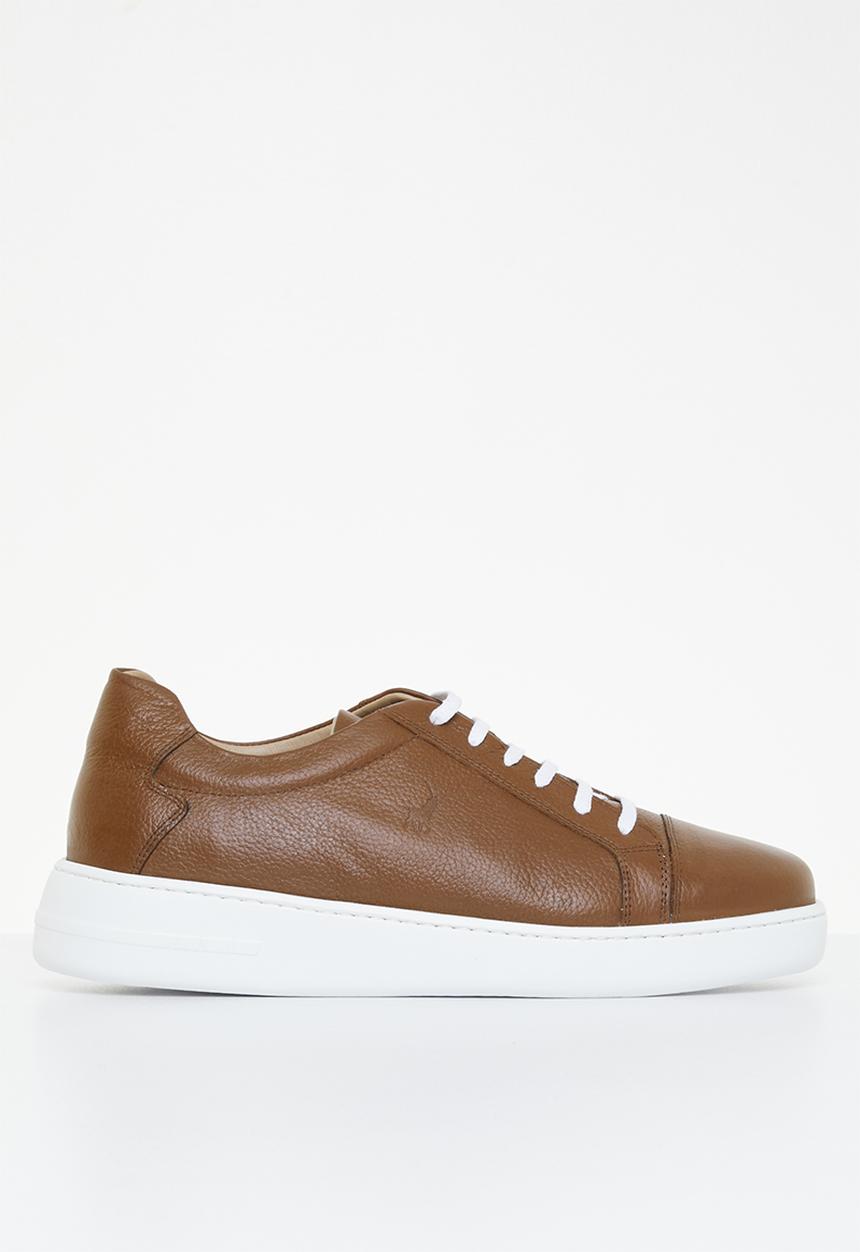 POLO - Fashion leather sneaker - tan