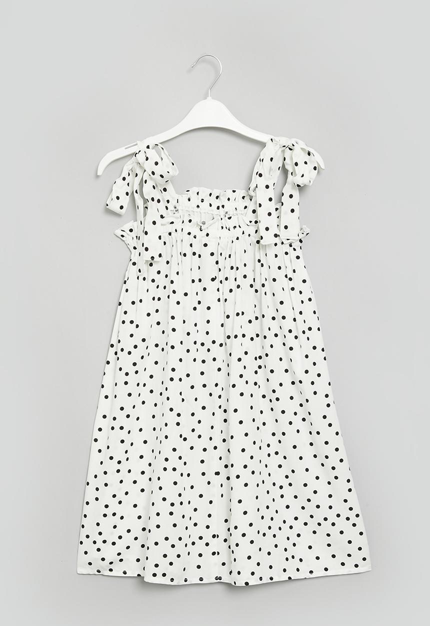 Superbalist Kids - Cotton dress - white & black