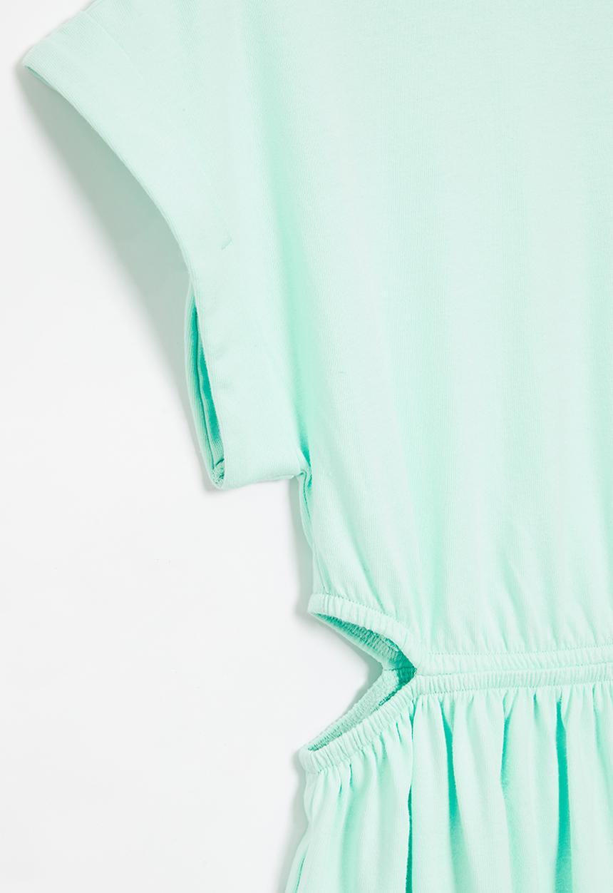 Superbalist - Cutout cotton dress - mint