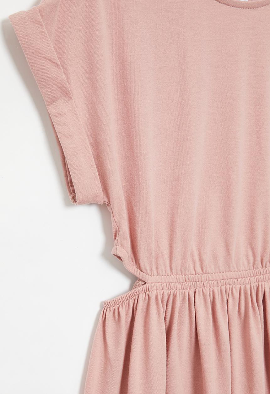 Superbalist - Cutout cotton dress - dusty pink