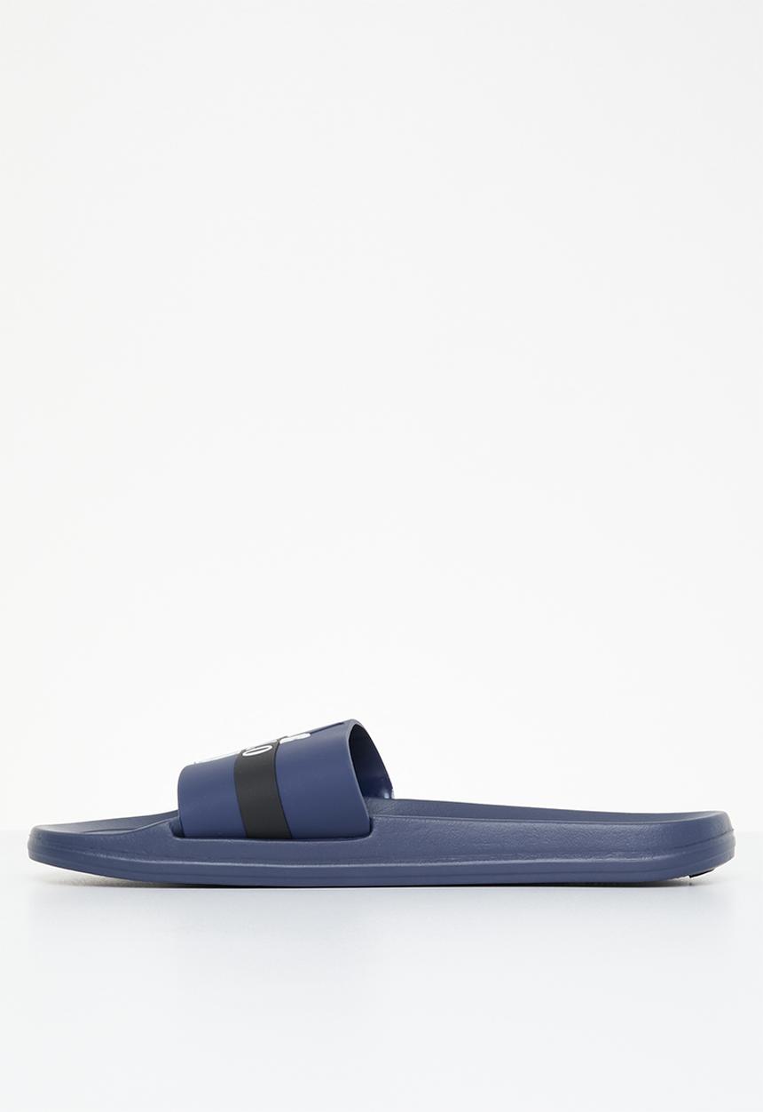 POLO - Sliced pony pool sandal - nautical