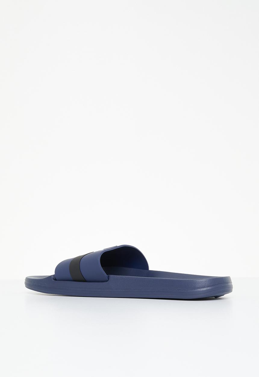 POLO - Sliced pony pool sandal - nautical