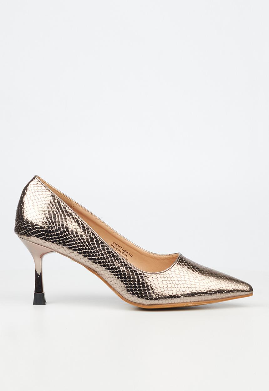 Butterfly Feet - Danae 1 court heel - pewter