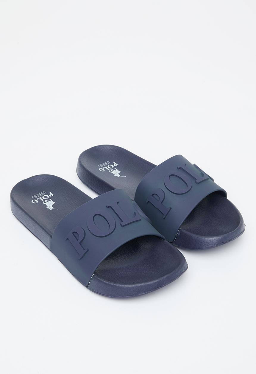 POLO - Polo convexed pool sandal - navy