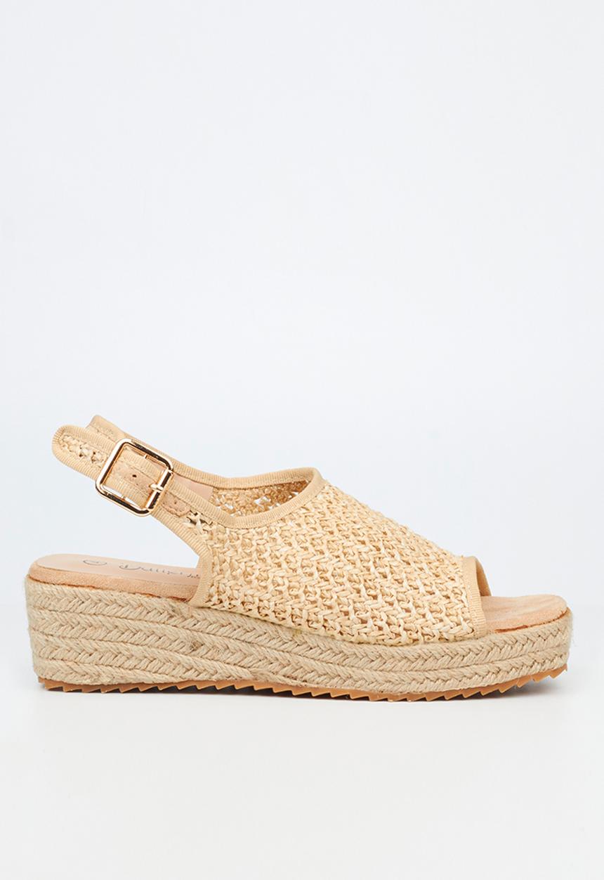 Butterfly Feet - Holly 3 flatform - taupe