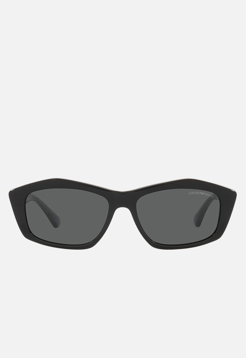 Emporio Armani - Emporio Armani essential leisure 0ea4187 55 sunglasses - shiny black
