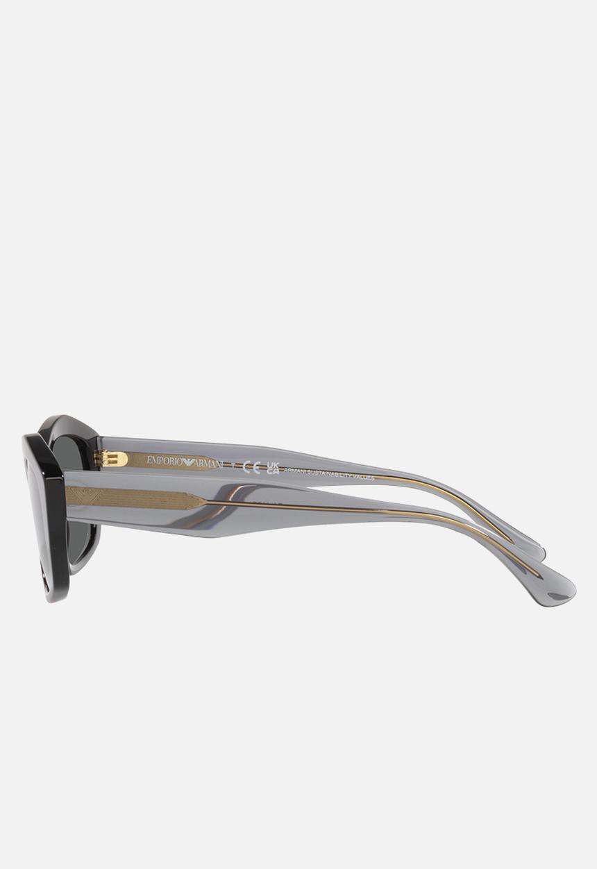 Emporio Armani - Emporio Armani essential leisure 0ea4187 55 sunglasses - shiny black