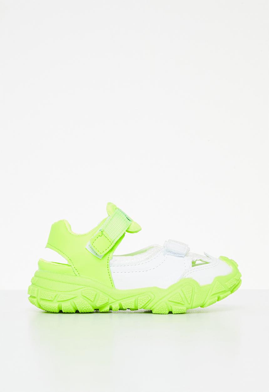 Pop Candy - Kids velcro strap shoe - green