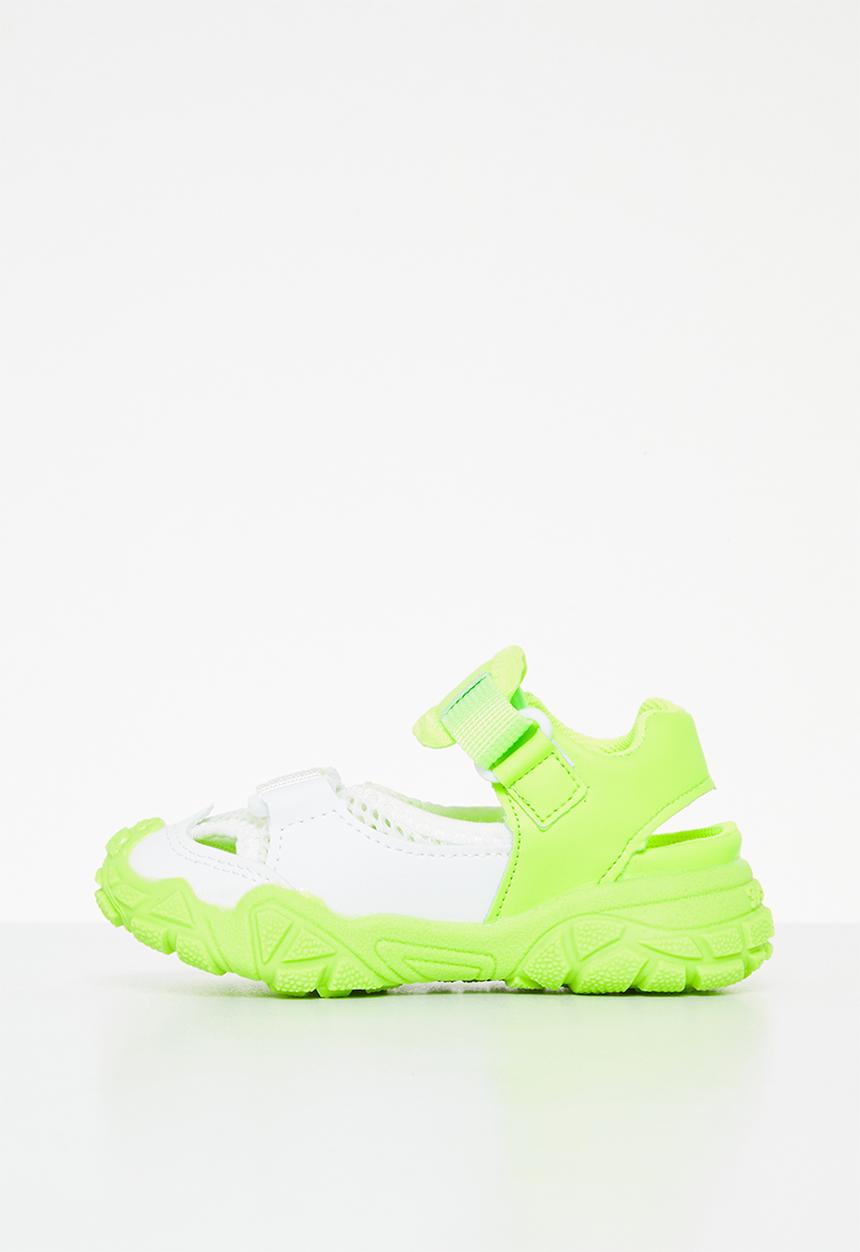 Pop Candy - Kids velcro strap shoe - green