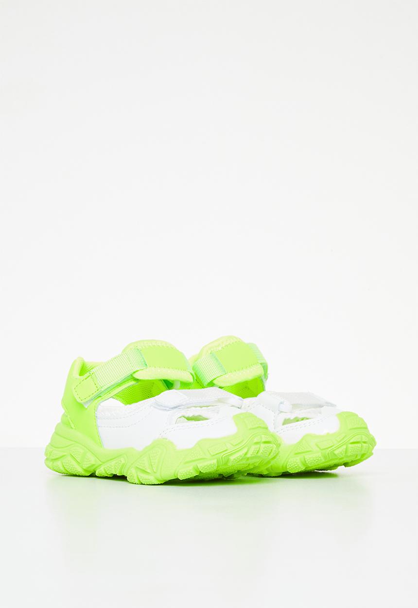 Pop Candy - Kids velcro strap shoe - green