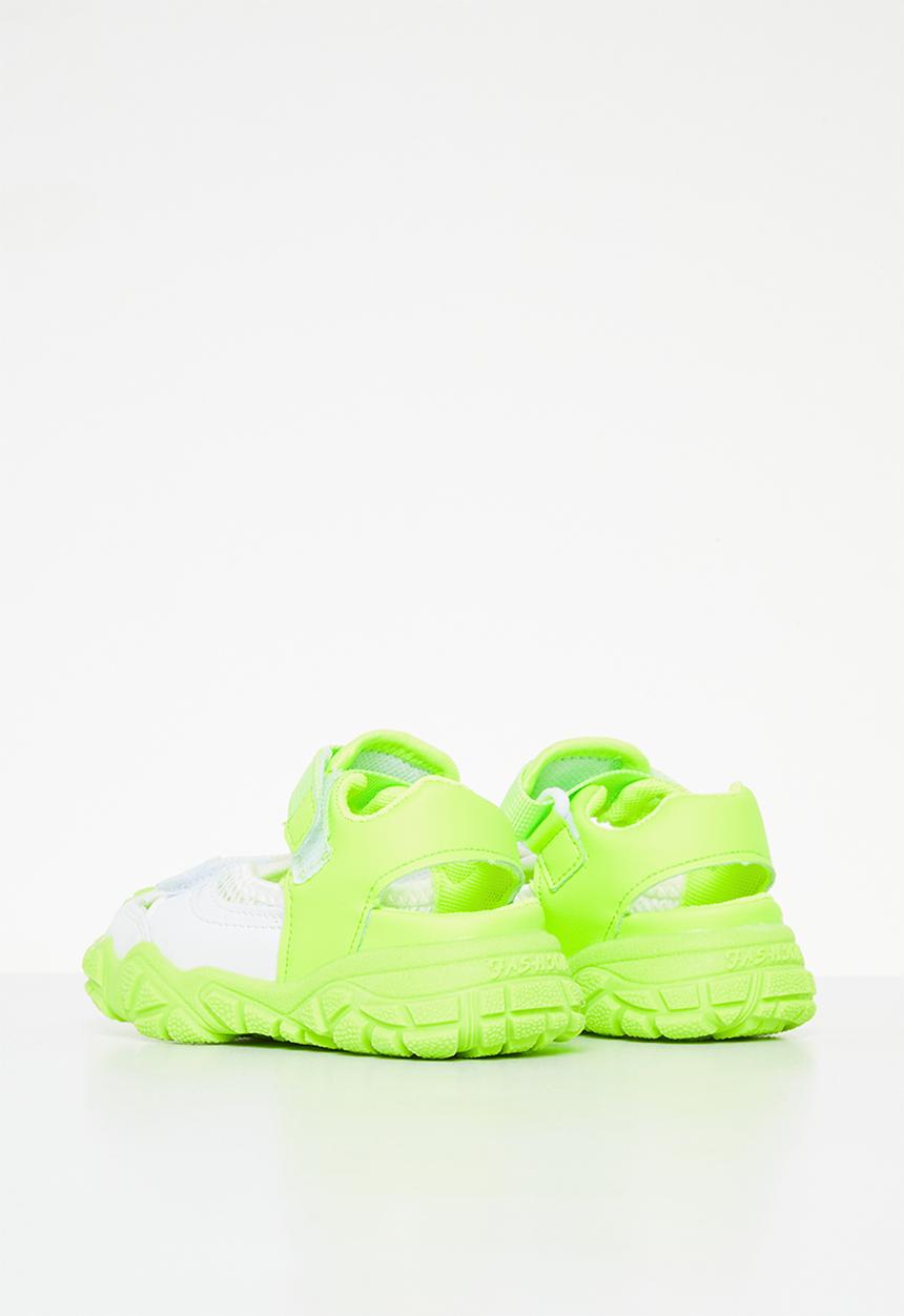 Pop Candy - Kids velcro strap shoe - green