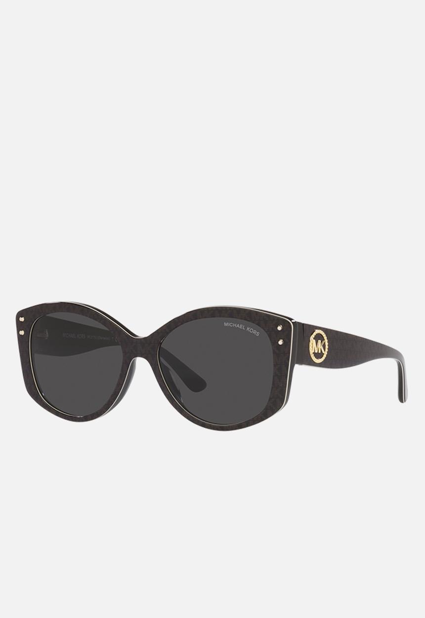 Michael Kors Eyewear - Michael ors urban cool 0mk2175u 54 sunglasses - mk signature pvc chocolate