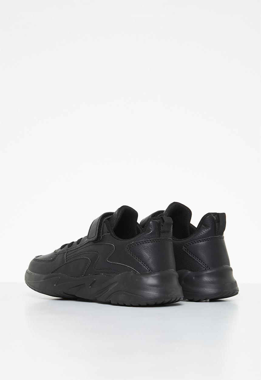 Pop Candy - Chunky sneaker with velcro strap - black
