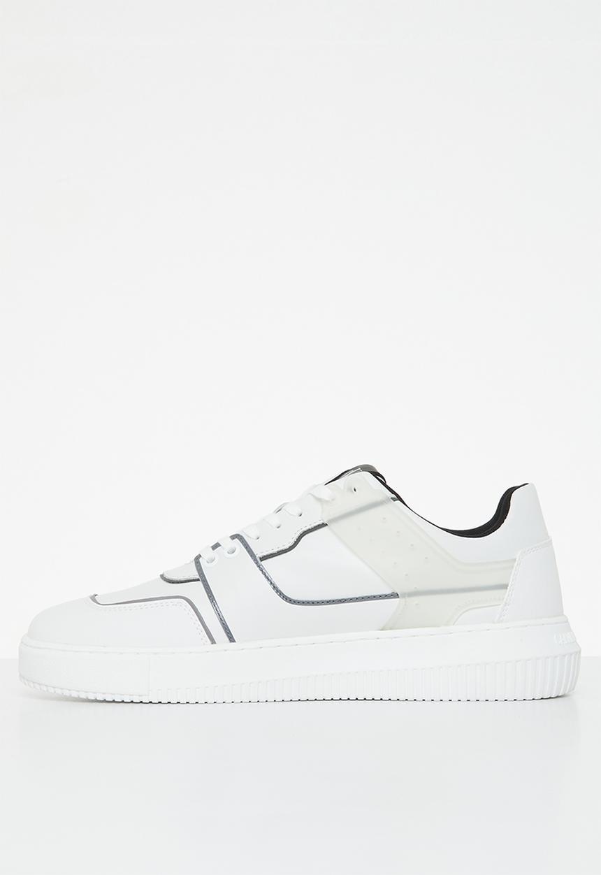 Calvin Klein - Chunky cupsole laceup low tpu - white & black