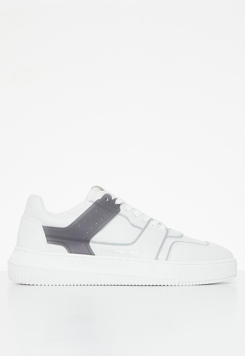 Calvin Klein - Chunky cupsole laceup low tpu m - white/silver