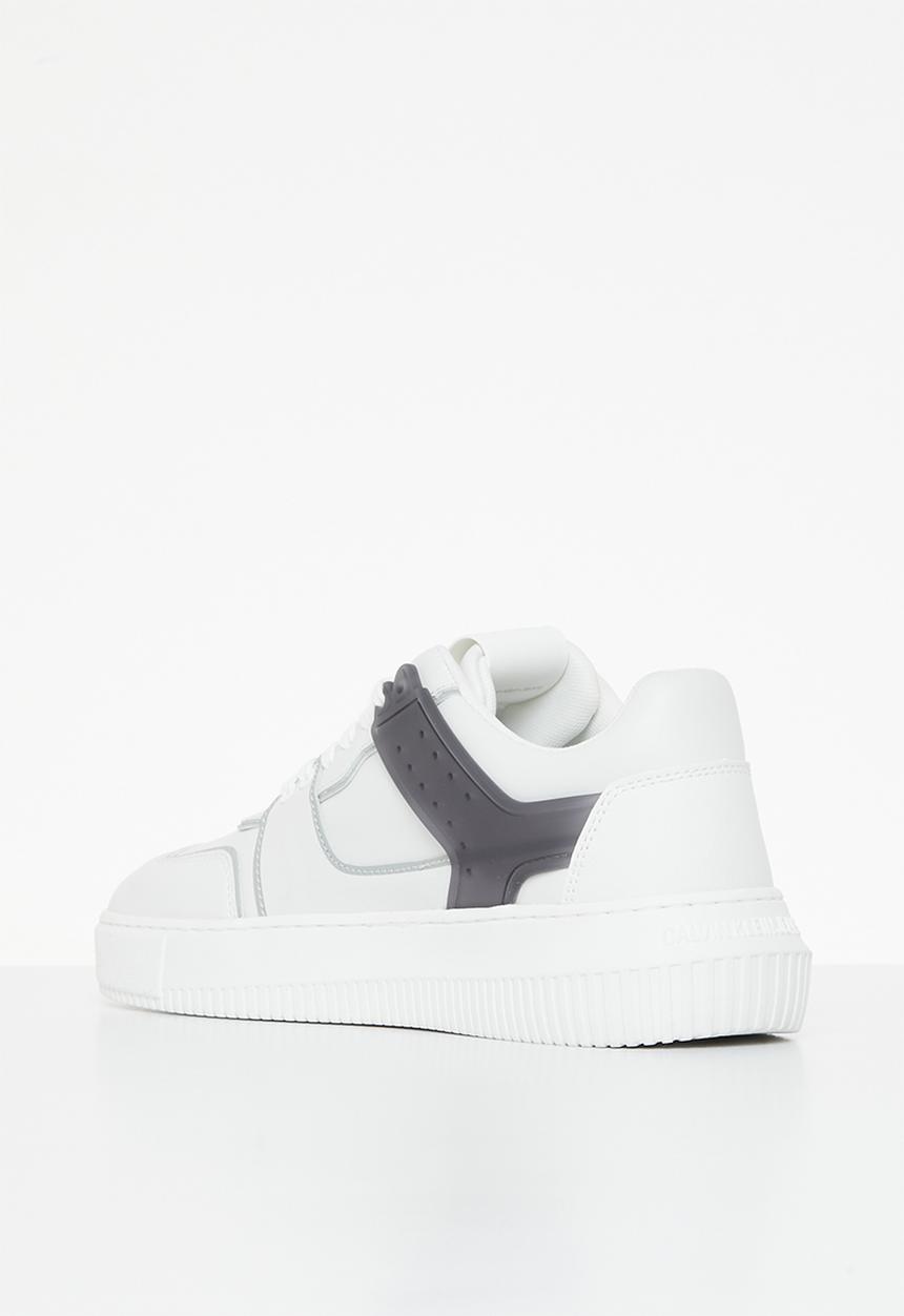 Calvin Klein - Chunky cupsole laceup low tpu m - white/silver