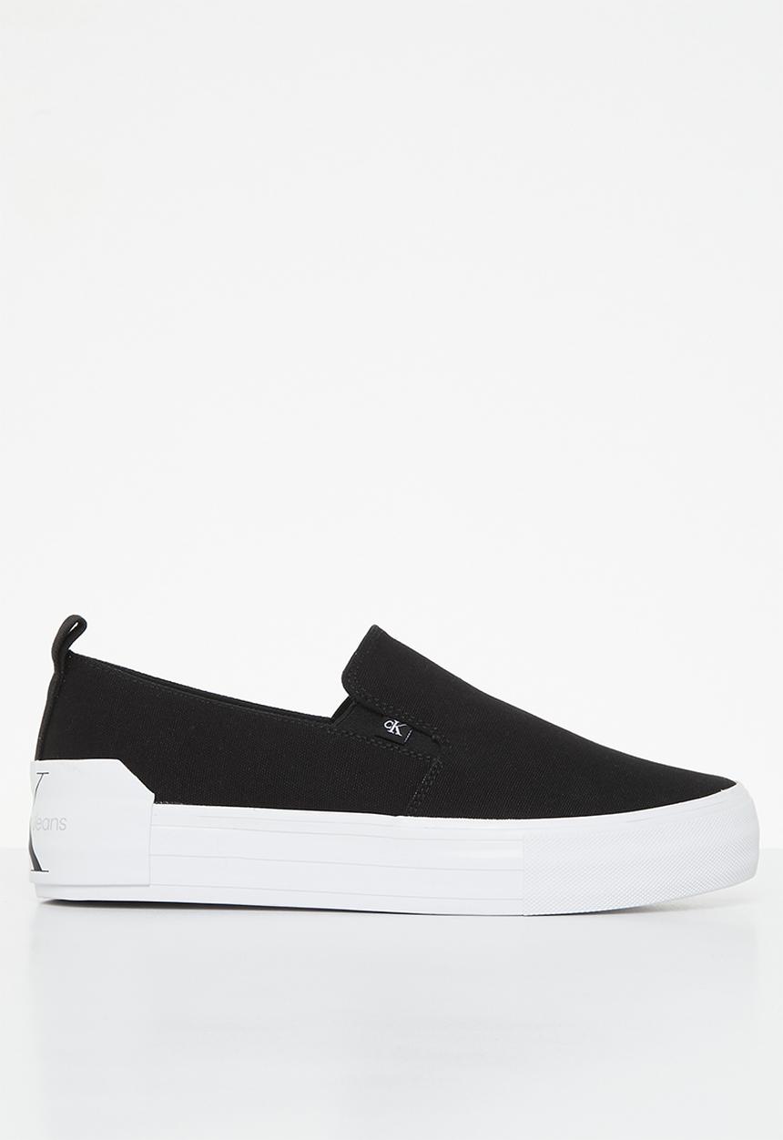 Calvin Klein - Vulcanized flatform bold slipon - black