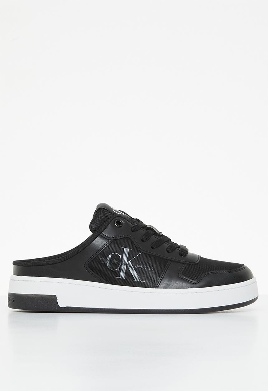 Calvin Klein - Cupsole laceup basket sabot - black