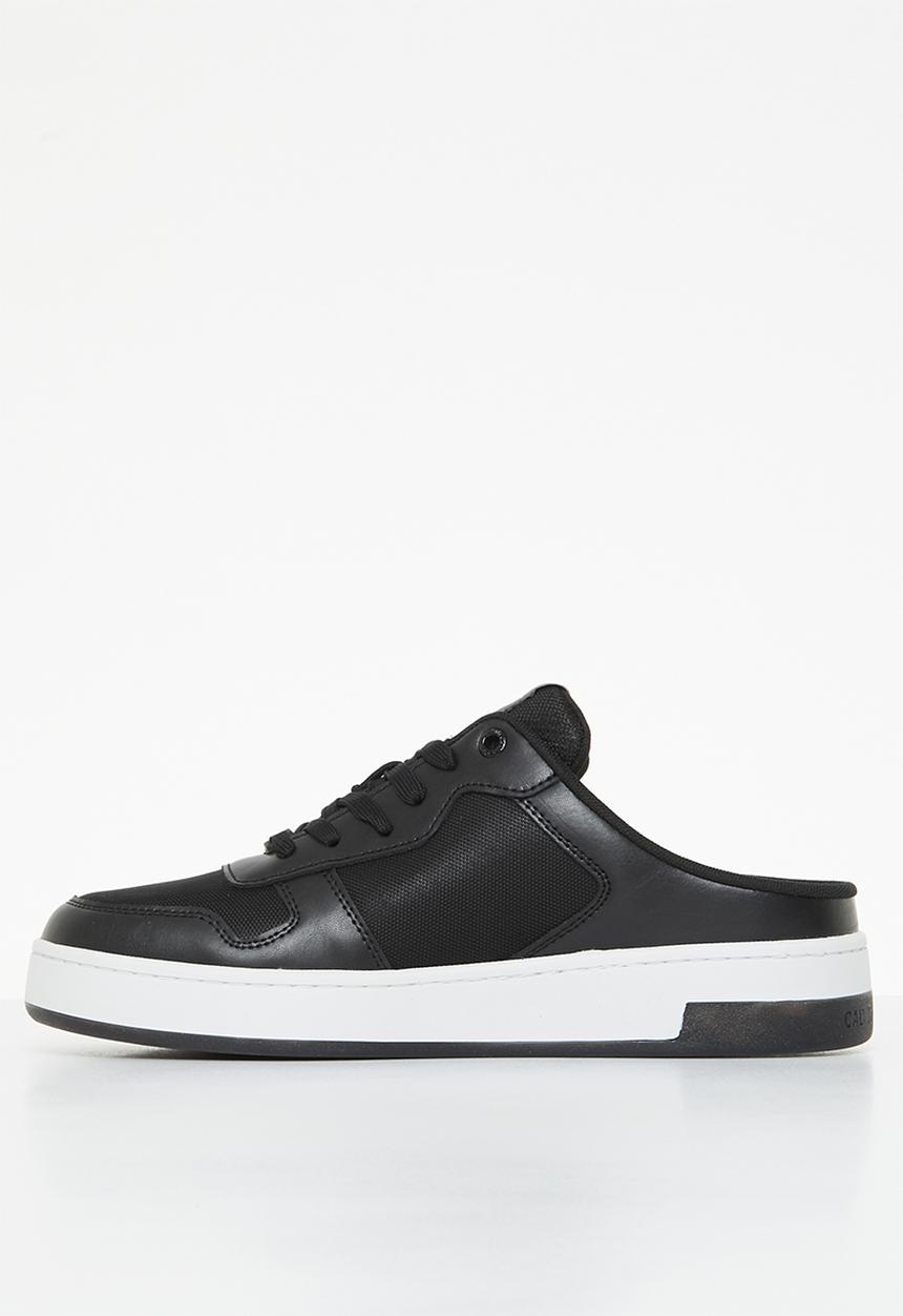 Calvin Klein - Cupsole laceup basket sabot - black