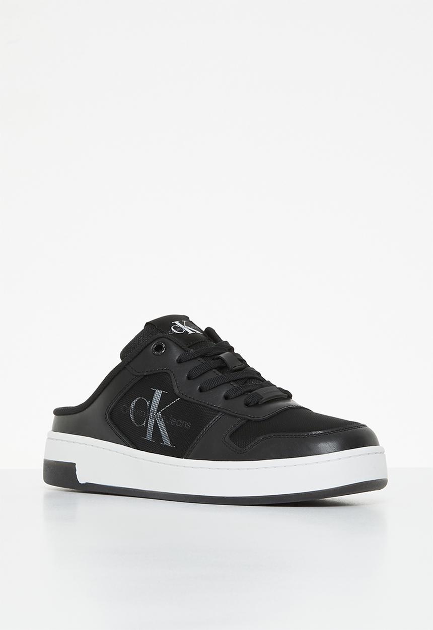 Calvin Klein - Cupsole laceup basket sabot - black