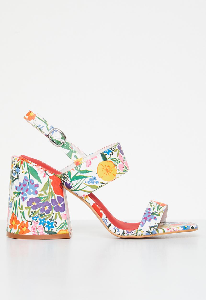 Superbalist - Filippa slingback heel - floral white