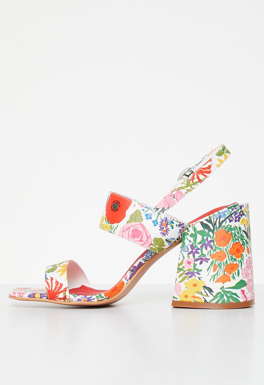 Superbalist - Filippa slingback heel - floral white